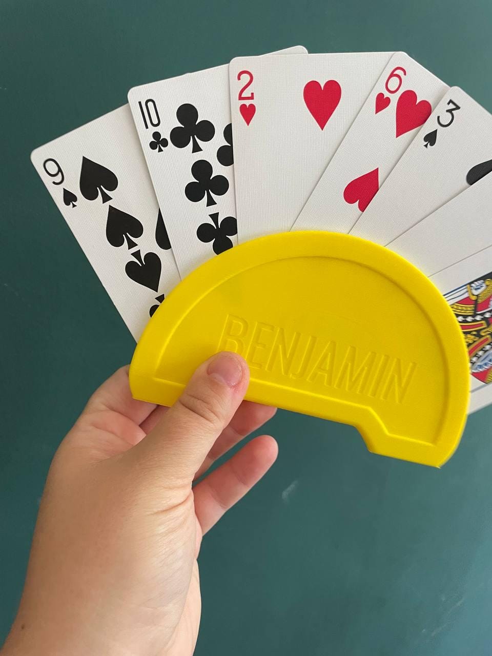 Personalized Playing Card Holder for Kids: Card Game Accessory