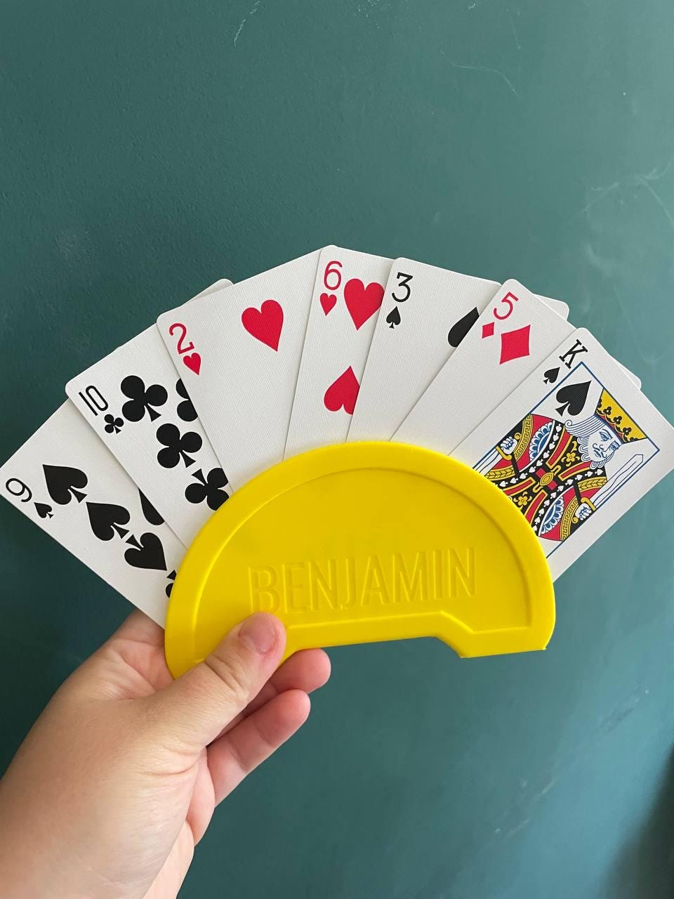 Personalized Playing Card Holder for Kids: Card Game Accessory