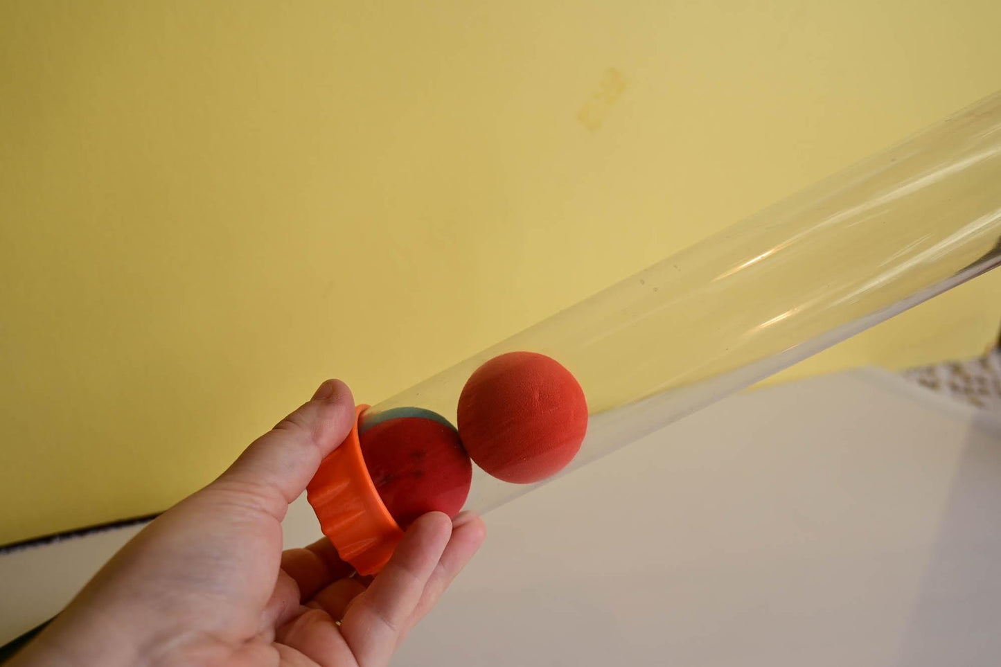 Air Toobz cap for ball storage, set of two caps for tubes
