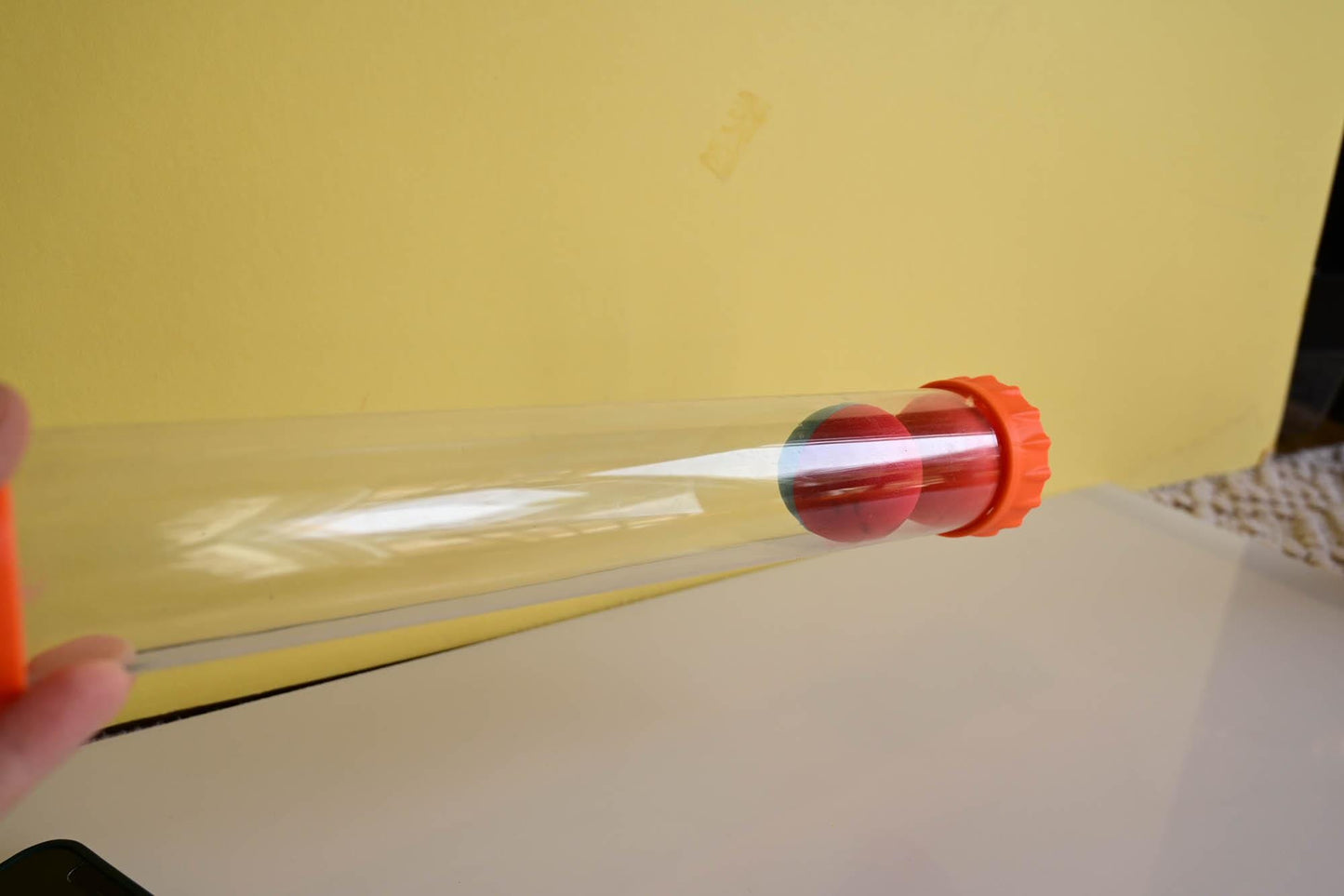 Air Toobz cap for ball storage, set of two caps for tubes