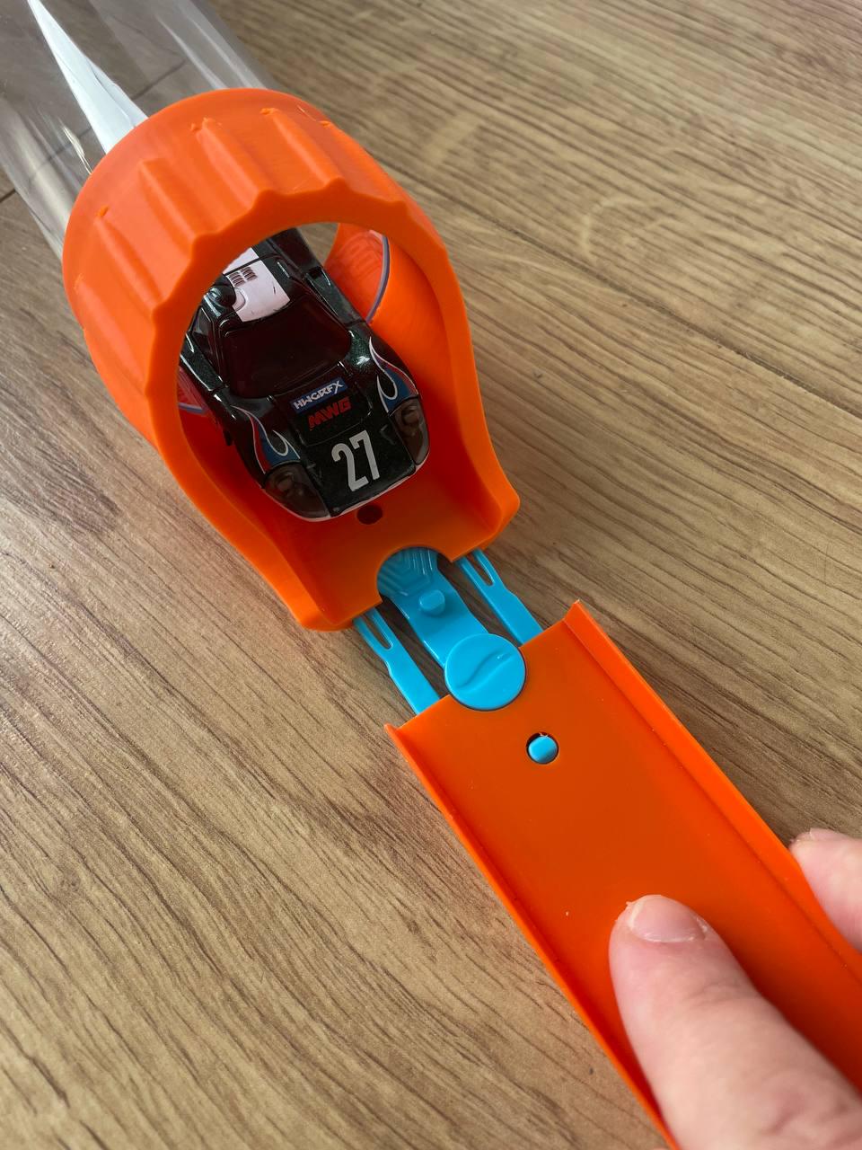 Hot wheels air toobz connector - fat brian toys car track connector